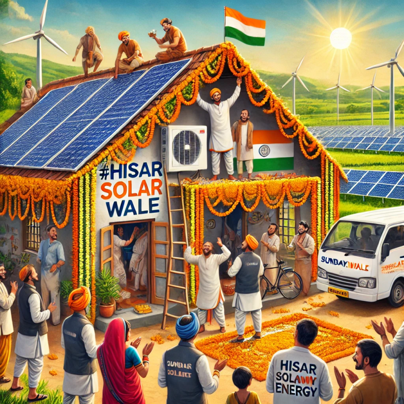 Haryana State Subsidy Scheme (SFA) + Central Govt. Subsidy (CFA) | PM Surya Ghar Muft Bijli Yojana | Solar System Installation under CAPEX Model