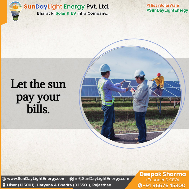 Let the Sun Pay Your Bills