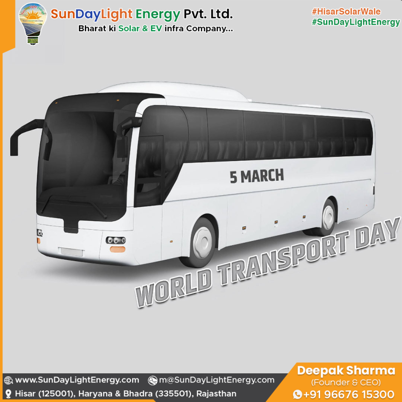 Right source of Energy on World Transport Day