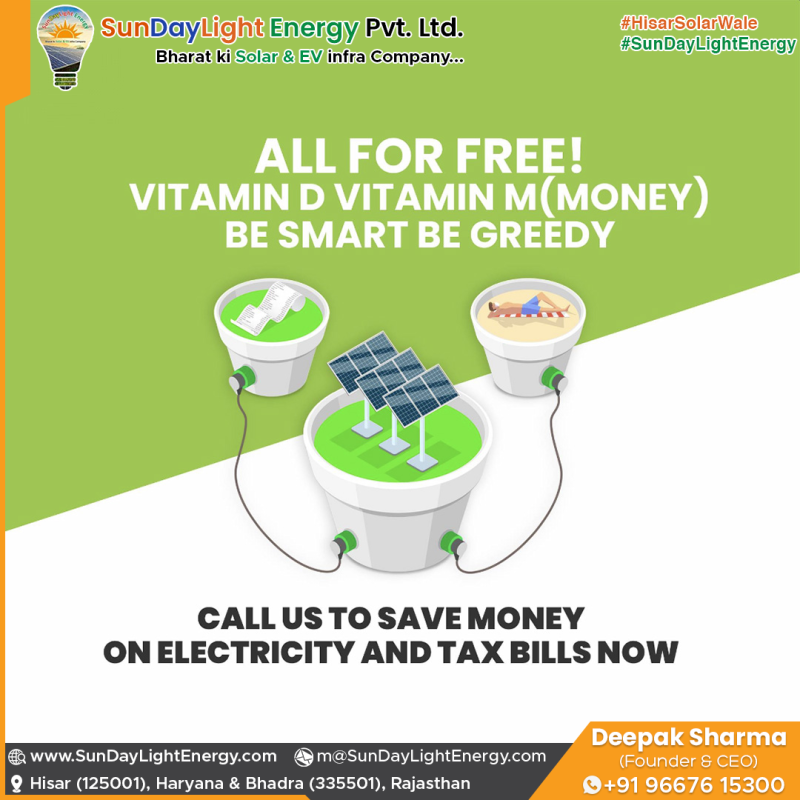 Sunlight gives Vitamin D and now Vitamin M too! Save Big on Electricity Bills with Solar Panels under PM Surya Ghar Yojana Claim Subsidy Rs 78,000